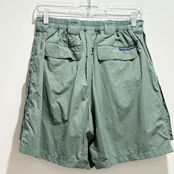 EXOFFICIO Men’s Pine Green Nylon DOUBLE HAUL Cargo Shorts Teflon Size Small - Picture 2 of 10